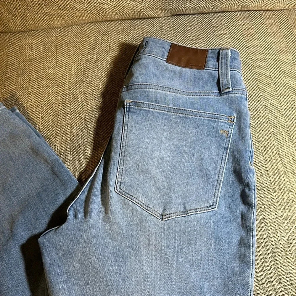 MADEWELL CURVY ROADTRIPPER JEGGINGS SIZE 27 LIGHT COLORED - Picture 3 of 11